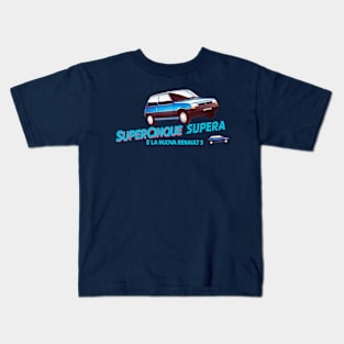 RENAULT SUPERCINQ HATCH - adver Kids T-Shirt